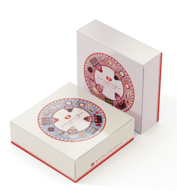 Emballage pour boîte de pâtisserie