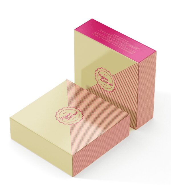 Emballage pour boîte de pâtisserie