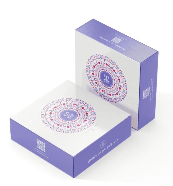 Emballage pour boîte de pâtisserie