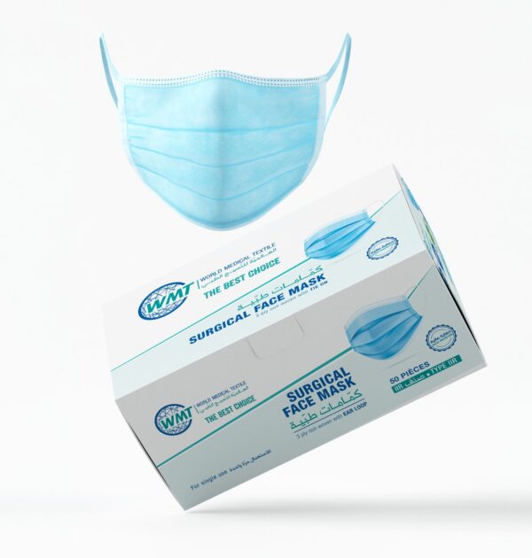 Emballage pour bavette de protection
